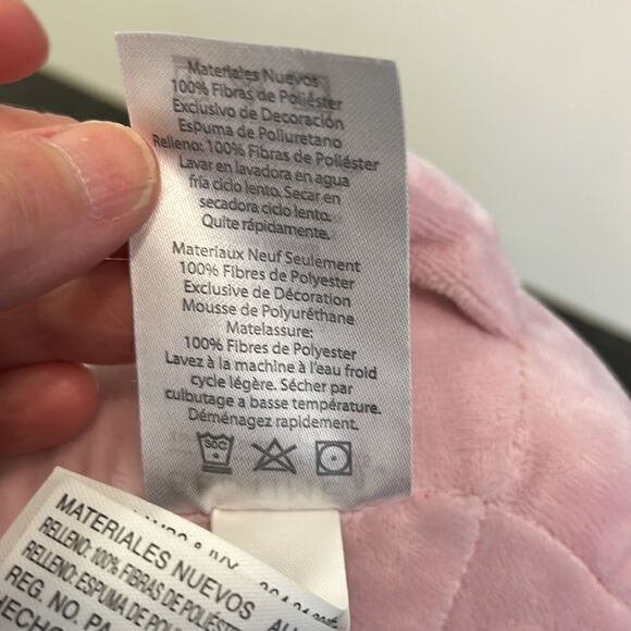 Twinkle Toes Pink Plush Elephant Stuffed Animal 10 Inch- Hazel - Picture 8 of 11